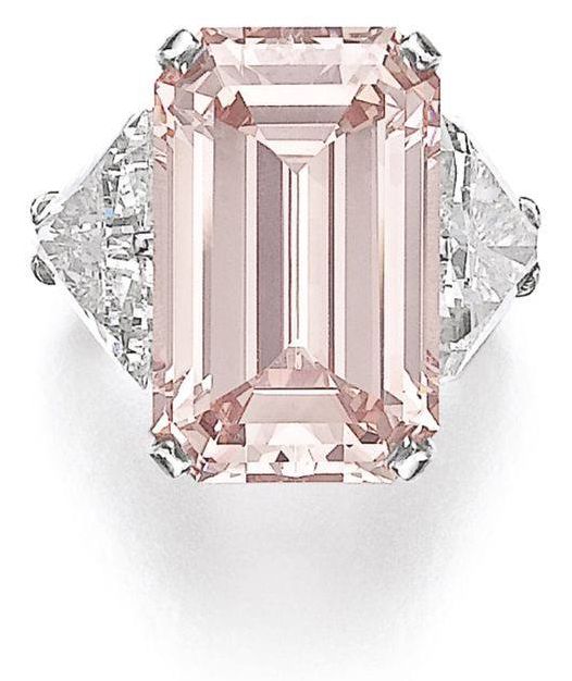Fancy Pink · Emerald Cut